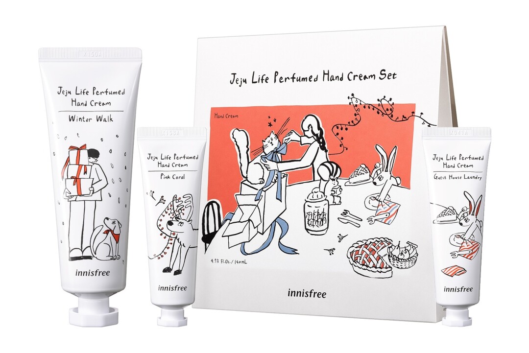 Набор кремов для рук Innisfree, Рив Гош, 1 290 руб.