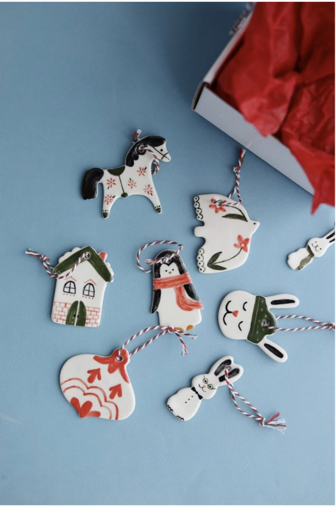 Набор новогодних игрушек Zorca Ceramica, 3 400 руб.
