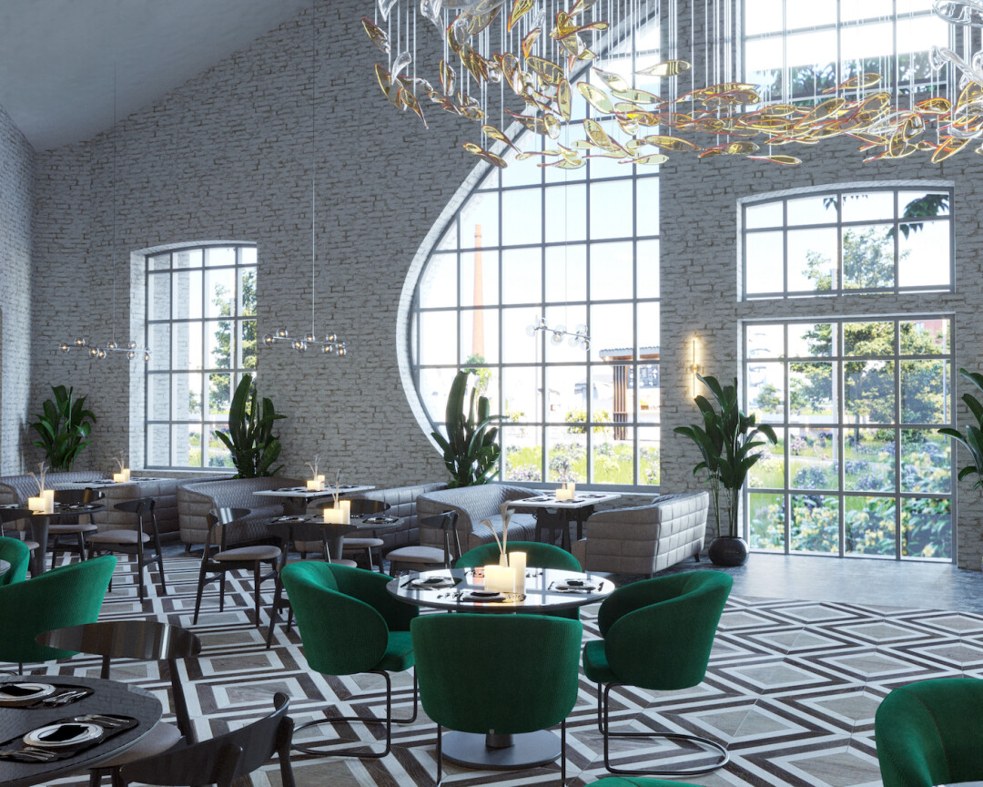 Эскизы ресторанов и кафе