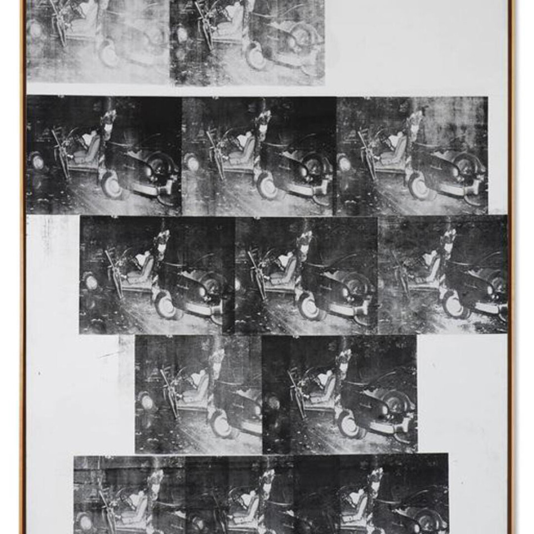 8. Энди Уорхол — «Белая автокатастрофа», 1963. 85,4 миллиона долларов