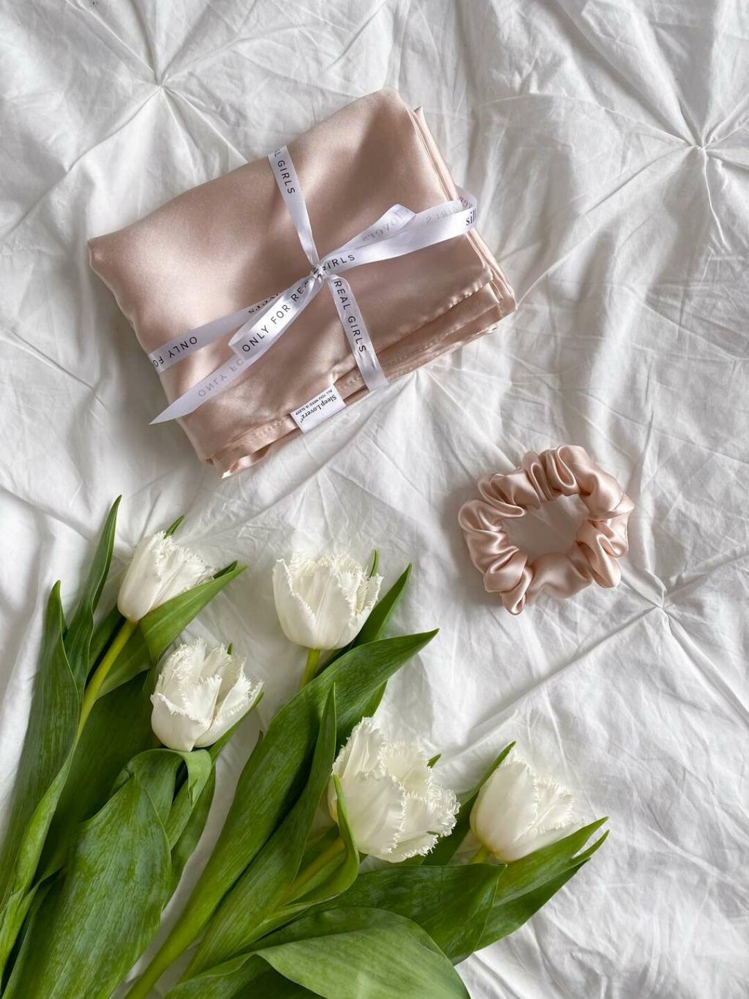 Набор наволочка + резинка из шелка Silk Lovers, 4 800 руб.