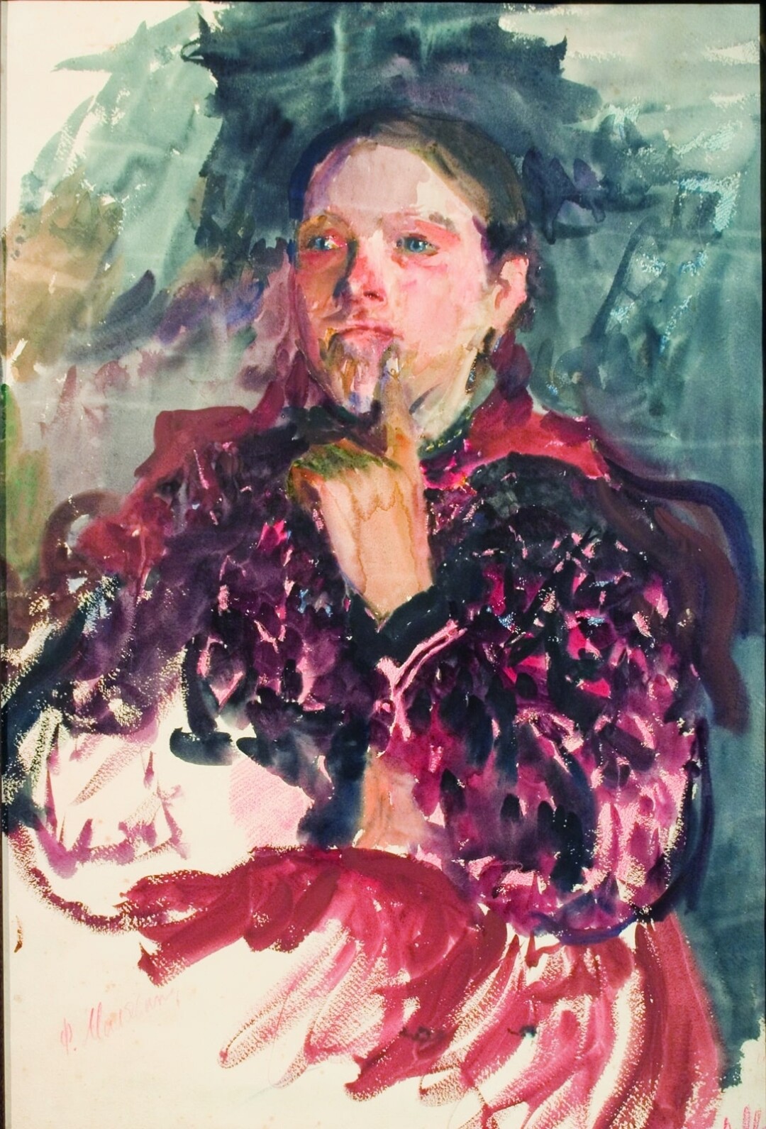 Малявин Ф.А. Крестьянка.