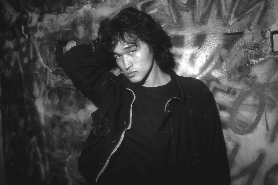 Цой в мастерской Борисова. 1985 год