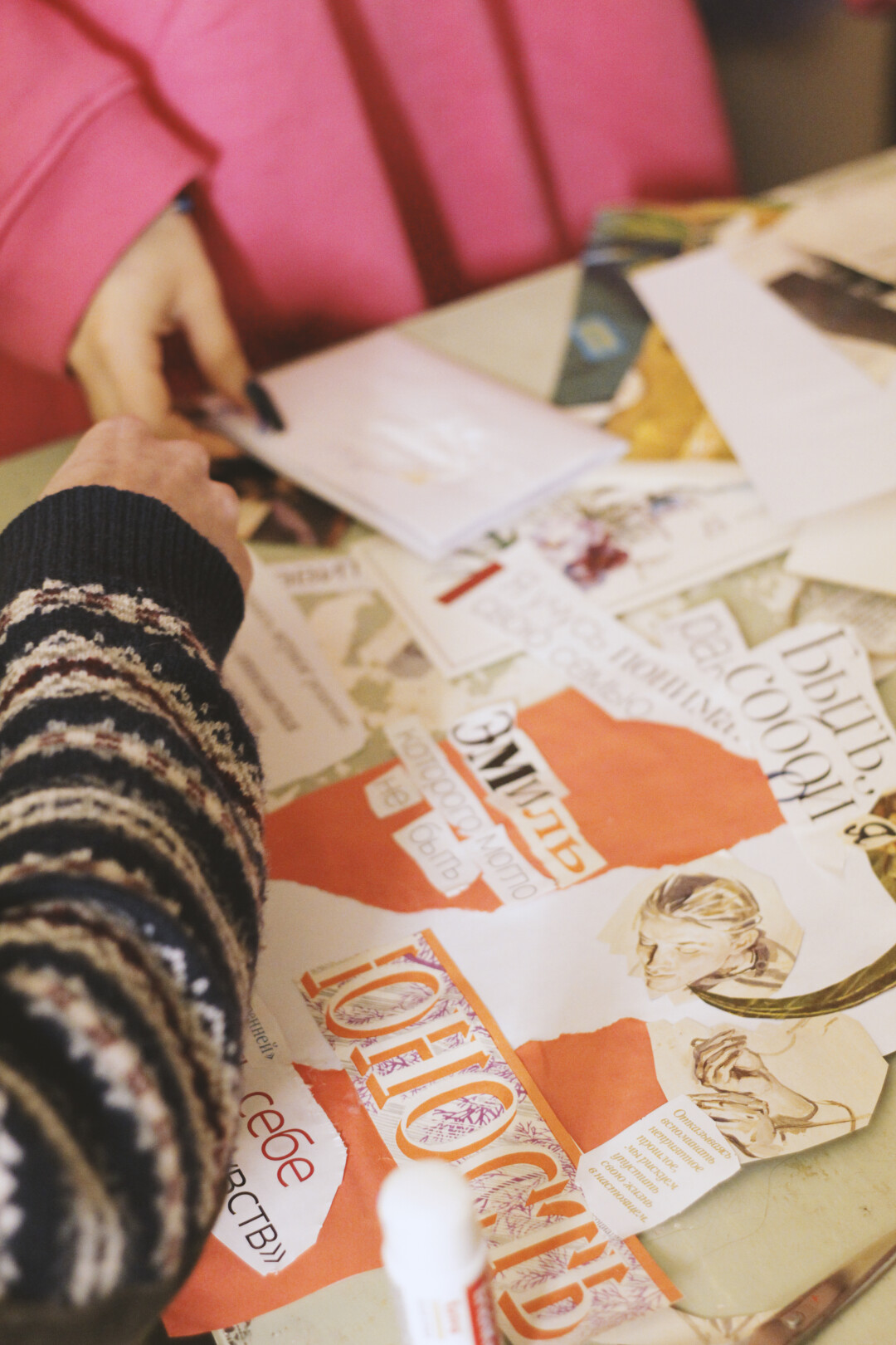 В «Мастерской» также проводят коллажные вечера