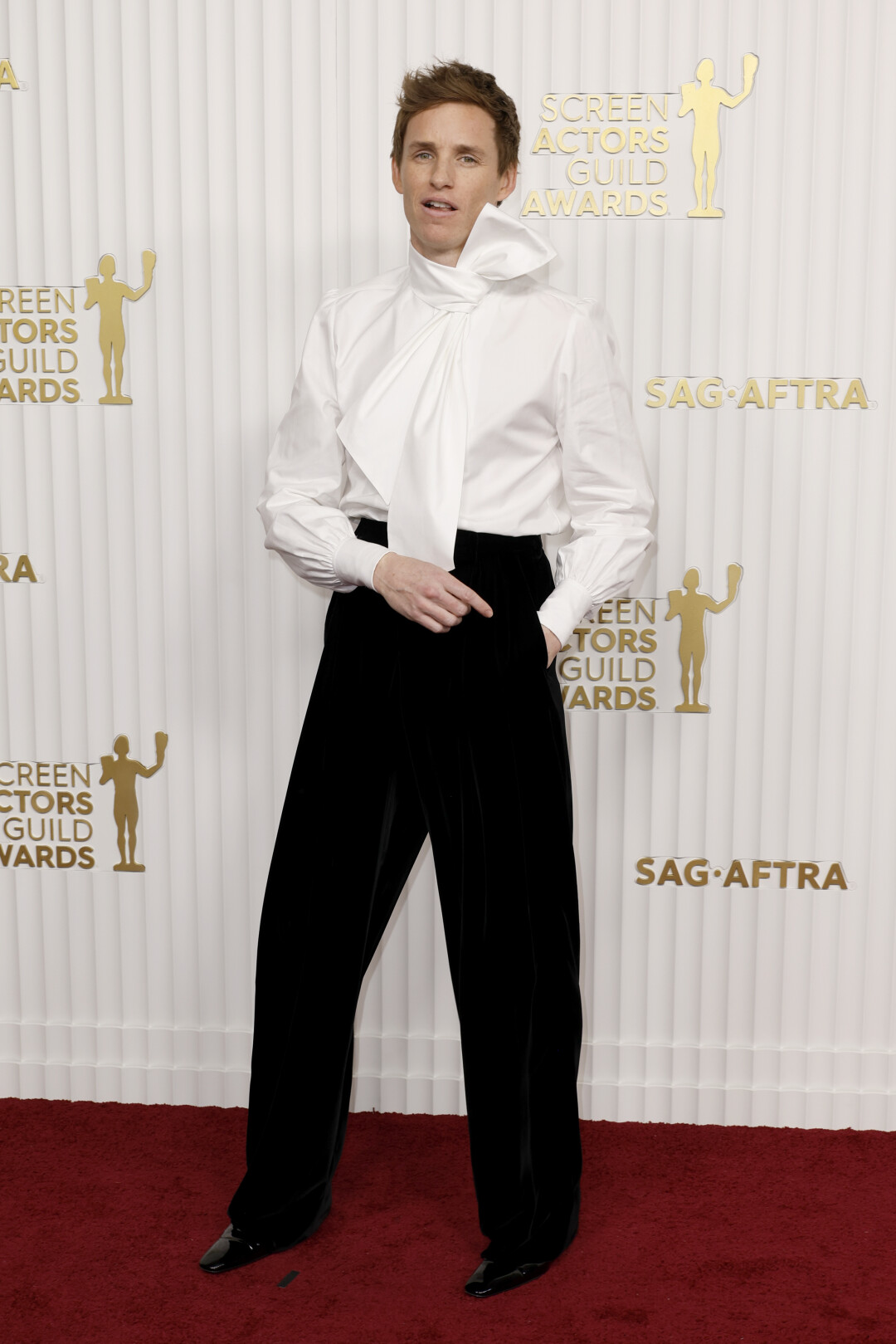 Эдди Редмэйн в Saint Laurent
