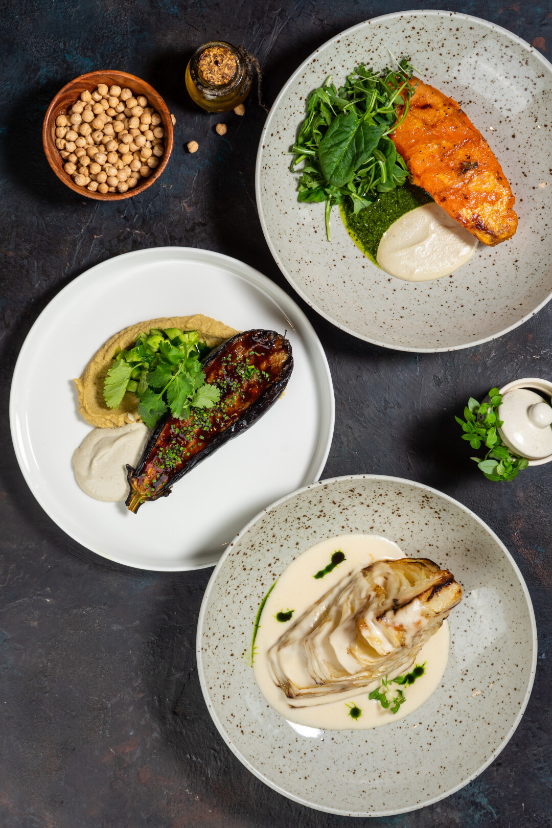 Сет постных блюд в ресторане «Разжигатели»