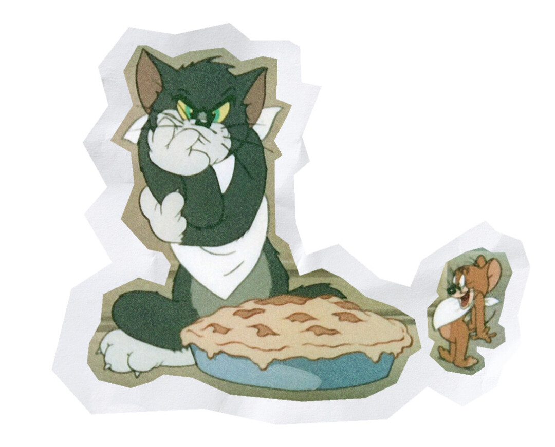 Кремовый пирог из «Тома и Джерри»