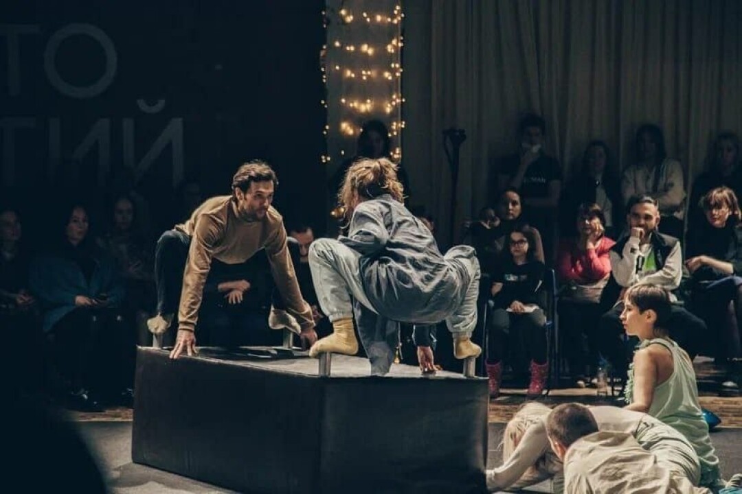 Перформанс на площадке лайфстайл центра «Башкирия»