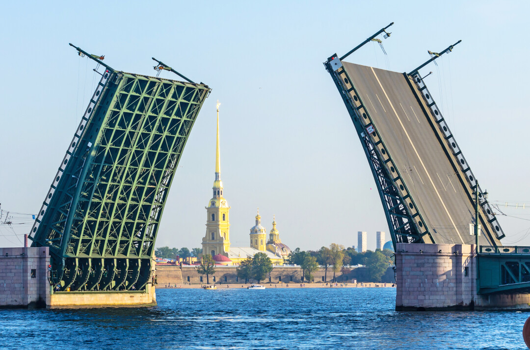 Какие мосты разводят в питере карта