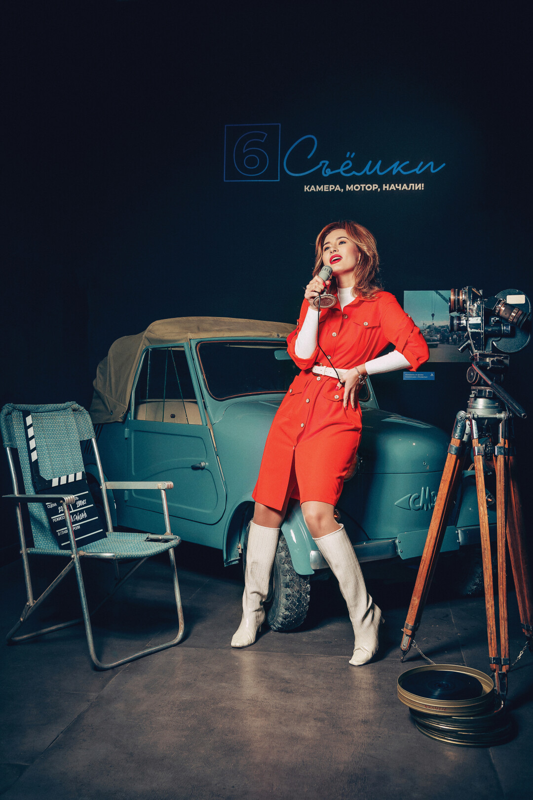 Платье-рубаха, водолазка ANIBALAK