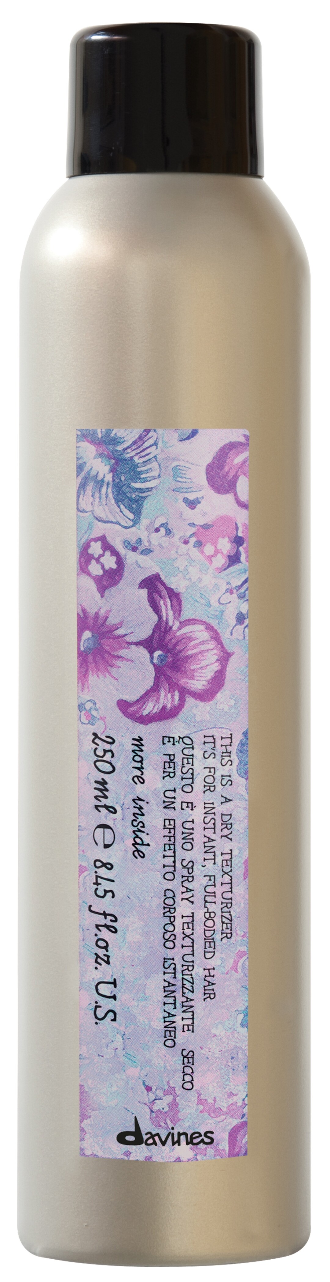 Сухой текстуризатор для моментального объема волос Davines. Придает прическе эффект растрепанных ветром волос, создавая воздушный и чувственный силуэт