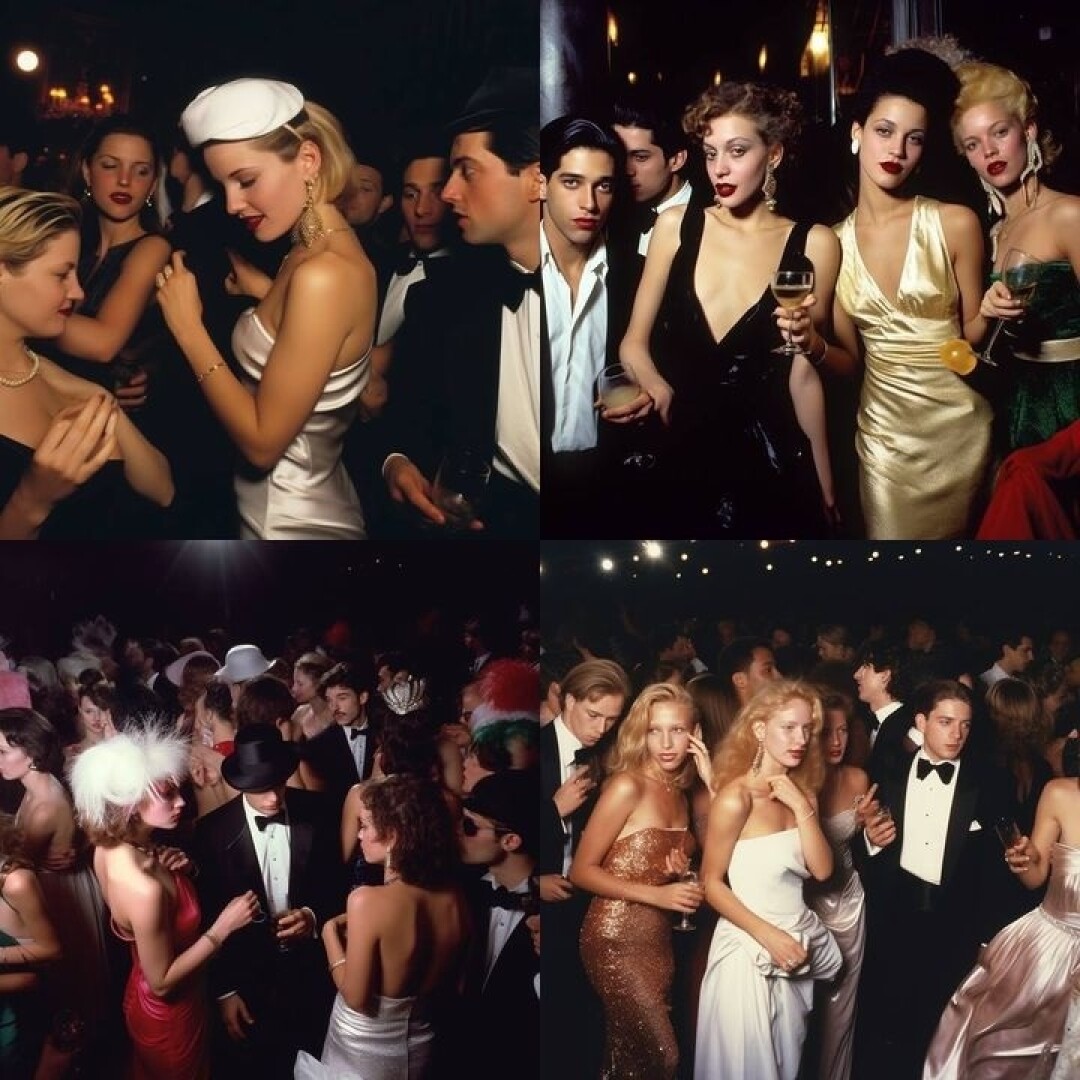 Дресскод для вечеринки ÇAVA BOHEMIANS сгенерировал ИИ