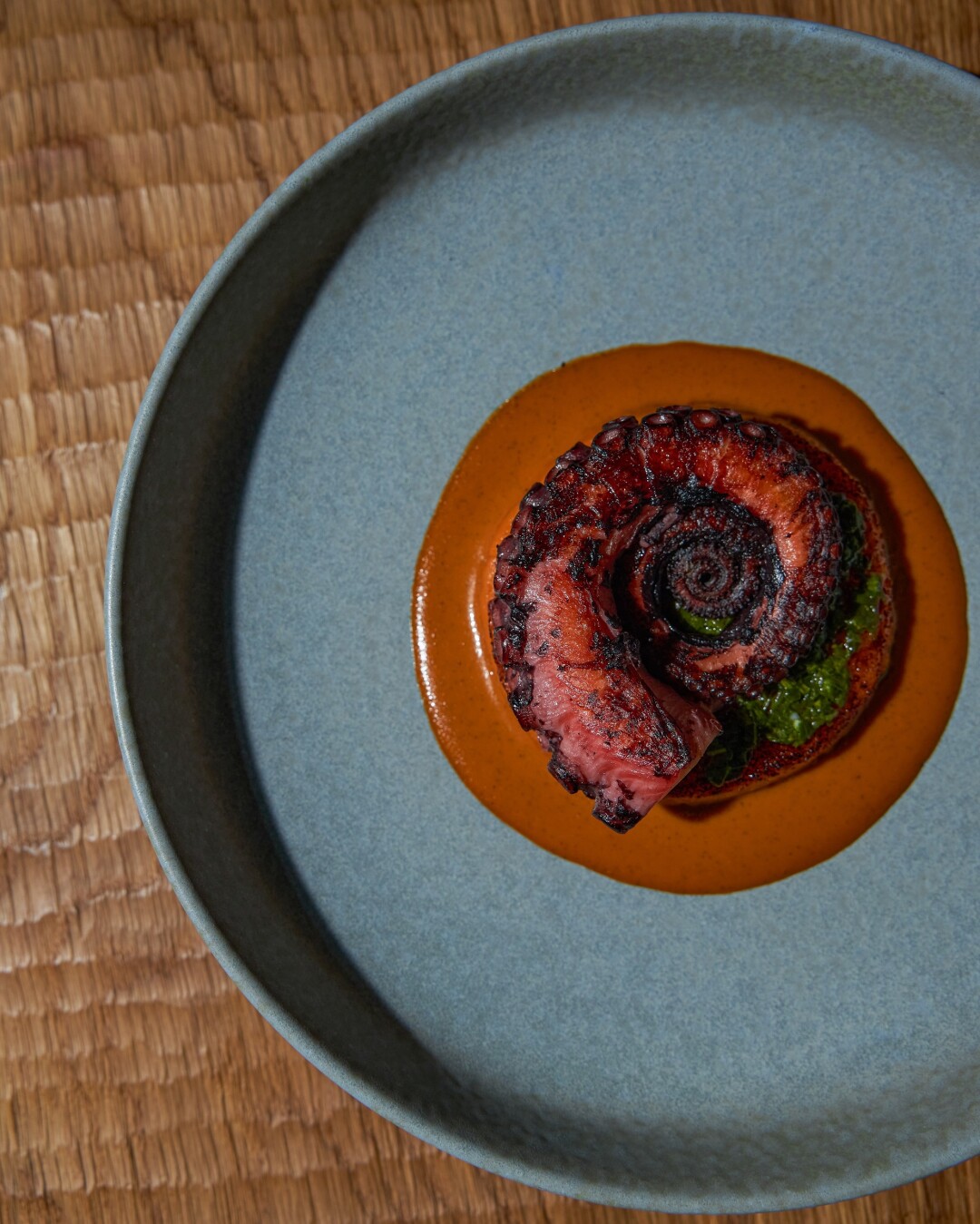 Осьминог с бататом