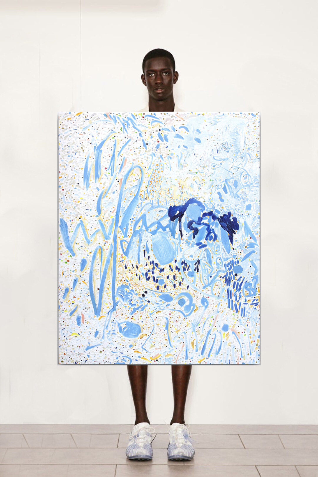 Картина из серии I love to draw. Холст, масло, смешанная техника, 80х100 см, 2021 г.