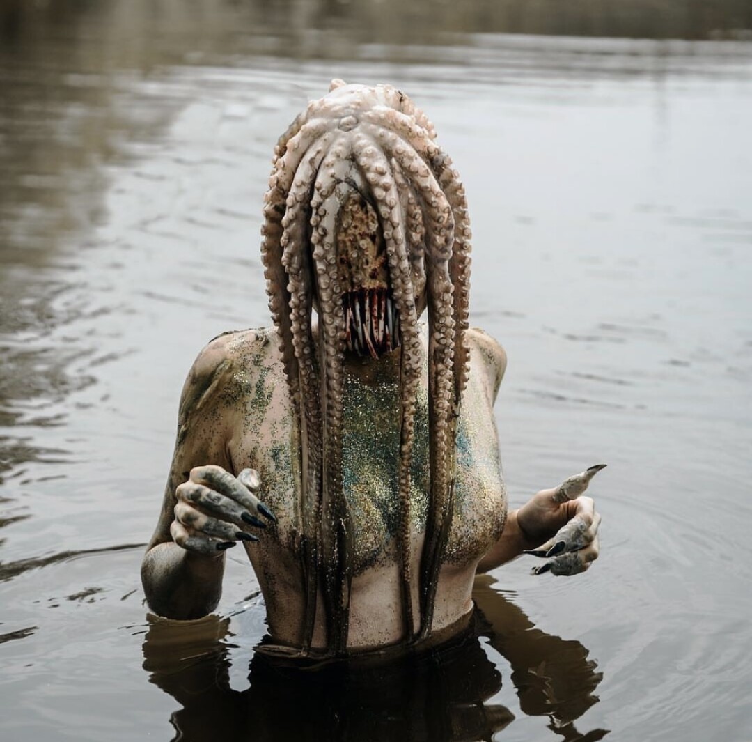 Та самая фотосессия с осьминогом