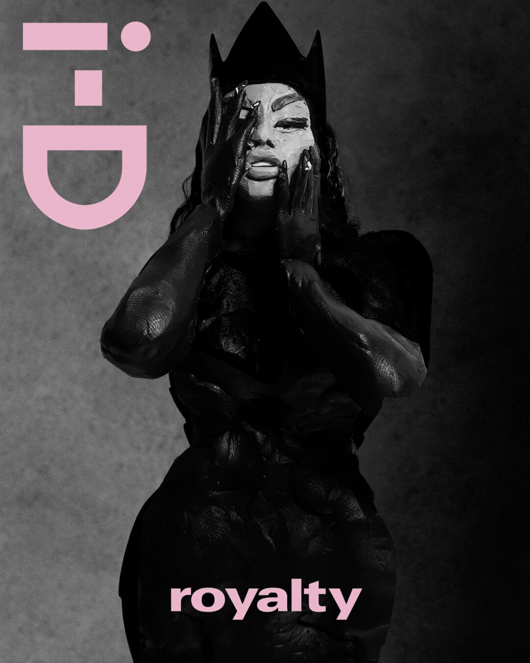 Пластилиновый фан-арт на обложку британского журнала i-D