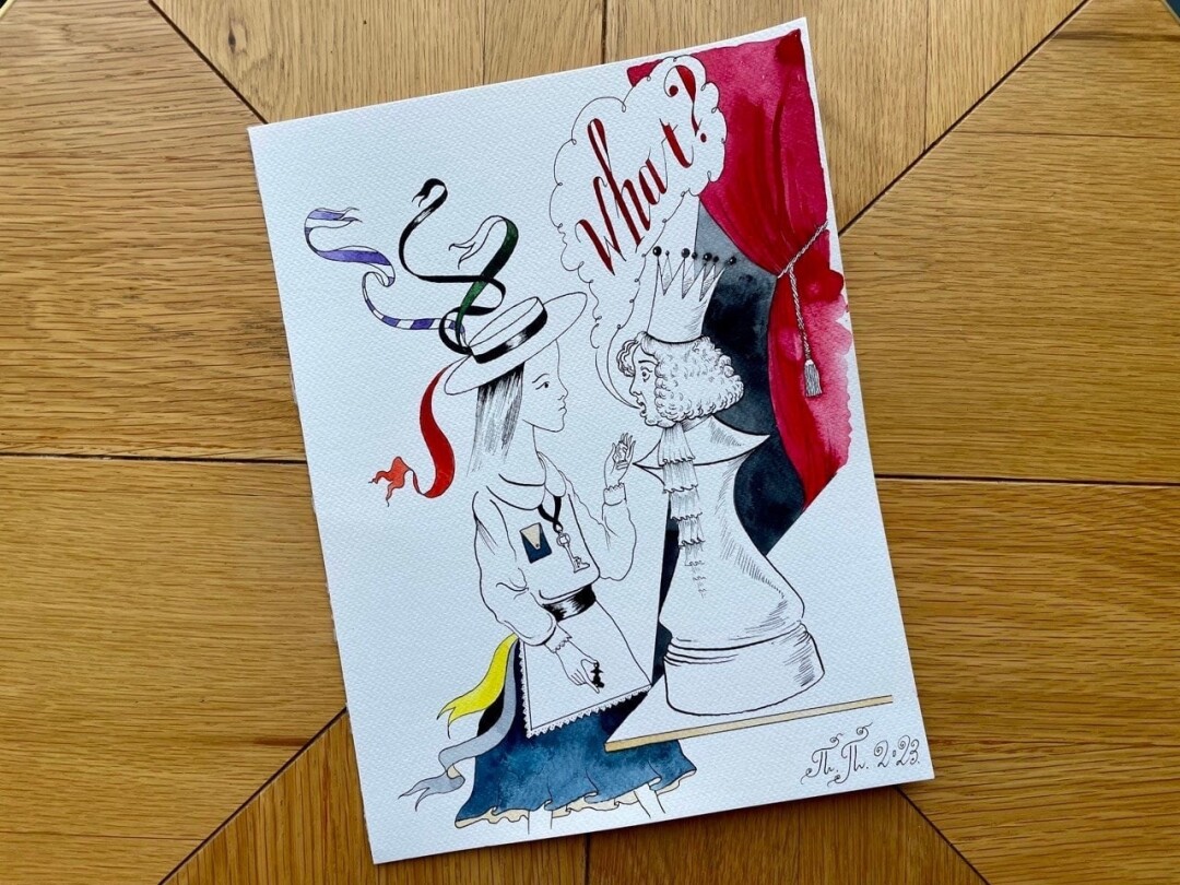 «Подписные издания» выставили на аукцион оригинальную акварельную ...