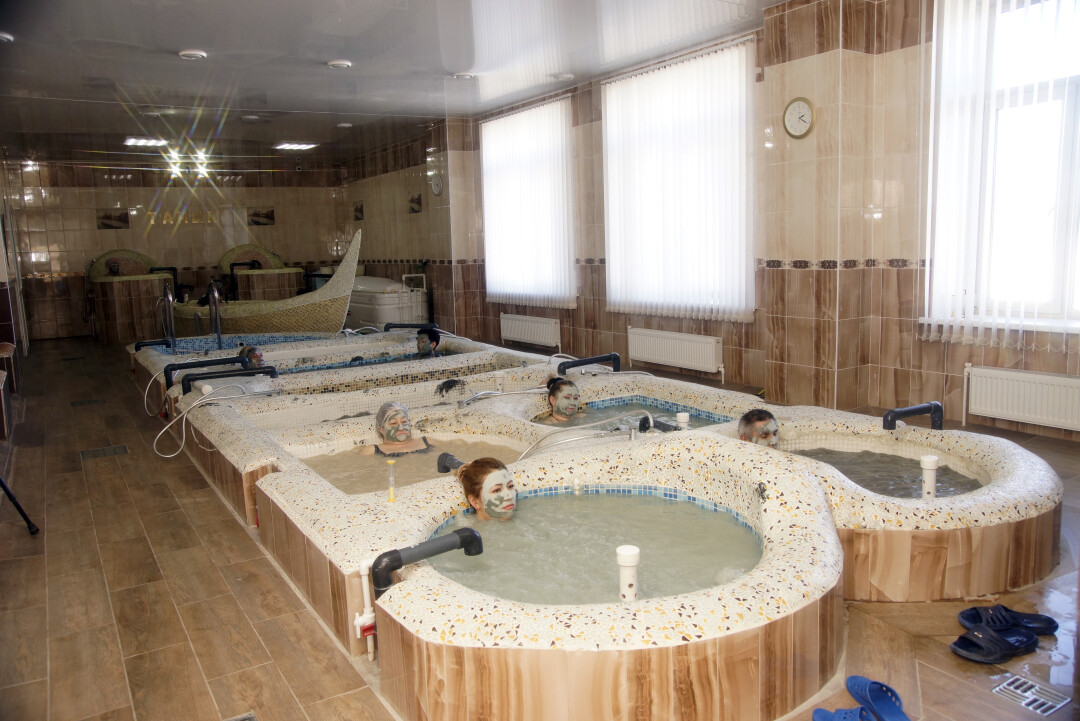 Джакузи с лечебной грязью