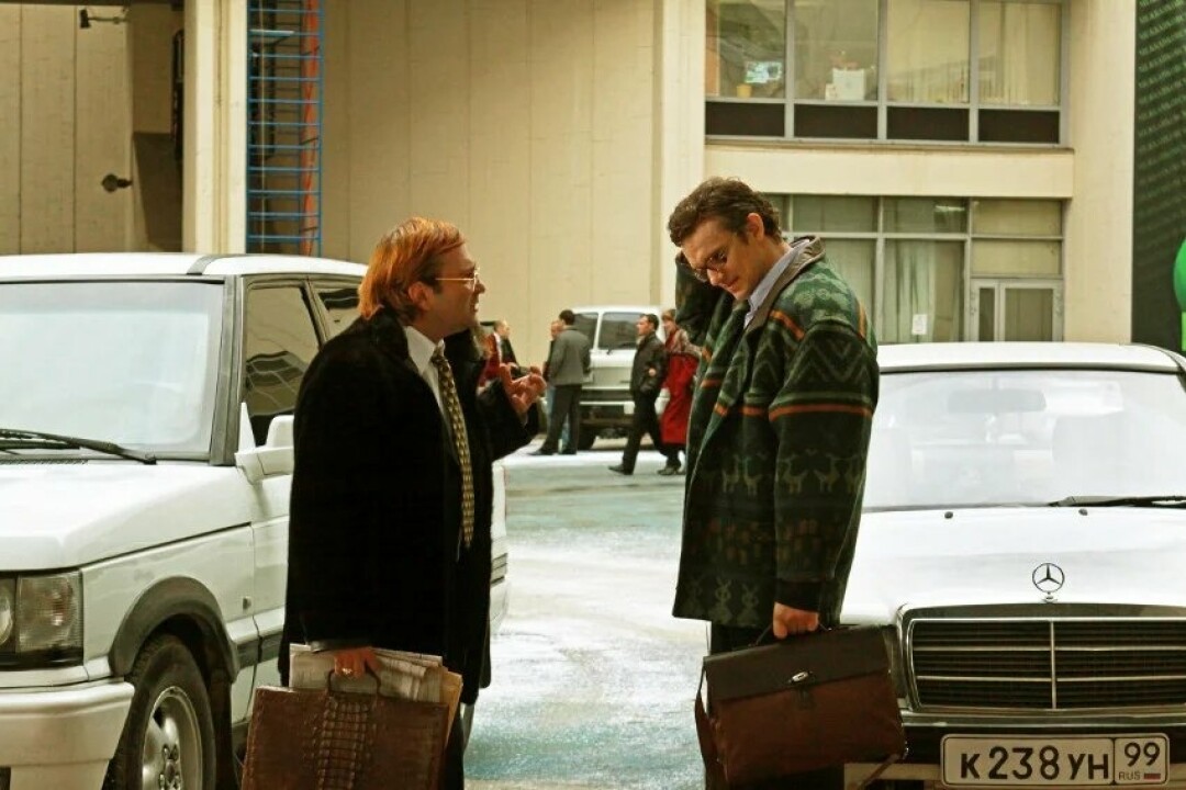 Кадр из фильма Виктора Гинзбурга по мотивам романа Виктора Пелевина «Generation „П“» .