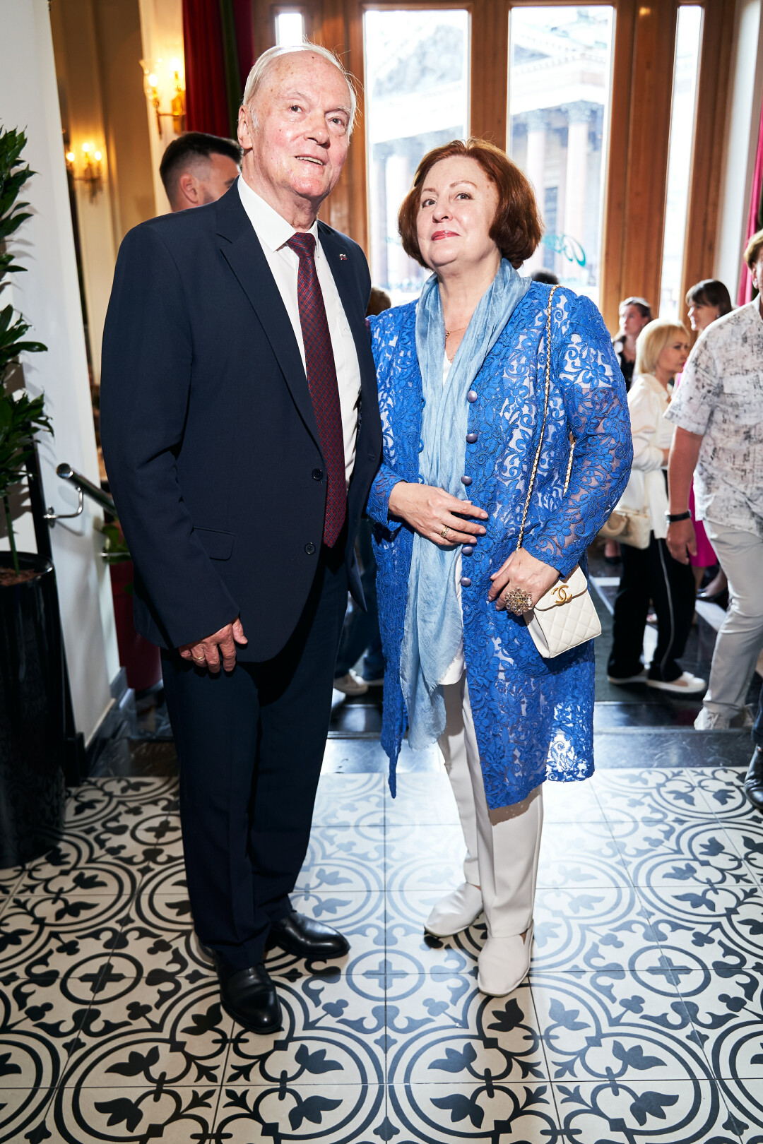 Сергей Евсеев с супругой