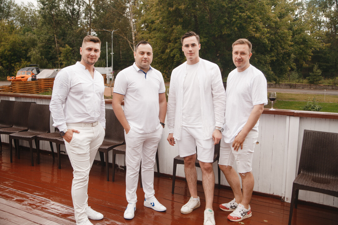 Илья Малышев, Равиль Ахметжанов, Виталий Аксенов и Денис Топков