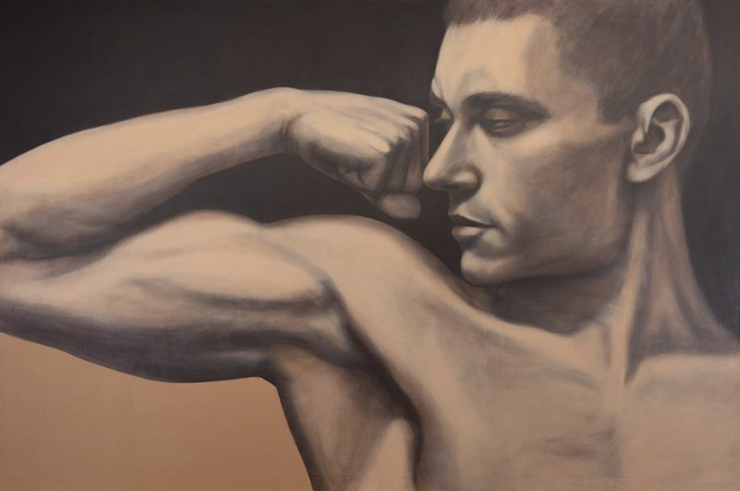 Георгий Гурьянов, автопортрет. 1993 год. Русский музей.