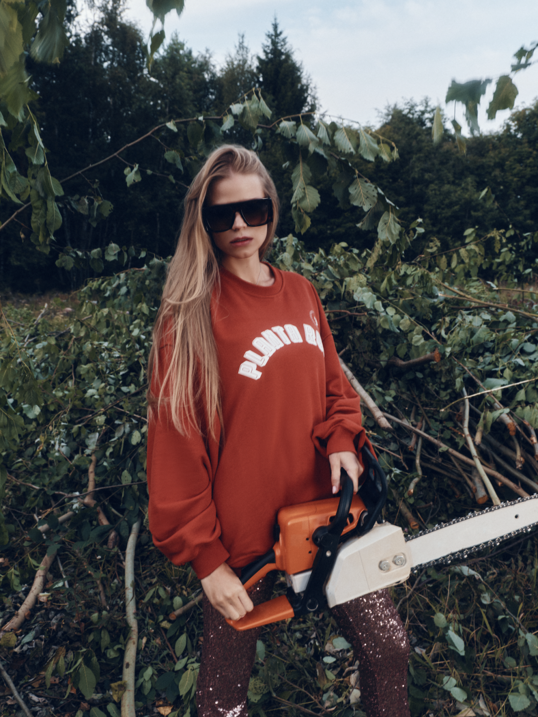 На Виктории: свитшот РLANTA ROSA, брюки АTELIER BISER