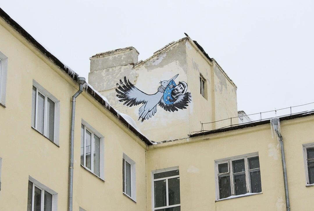 Дом построен в 1932 году специально для сотрудников НКВД