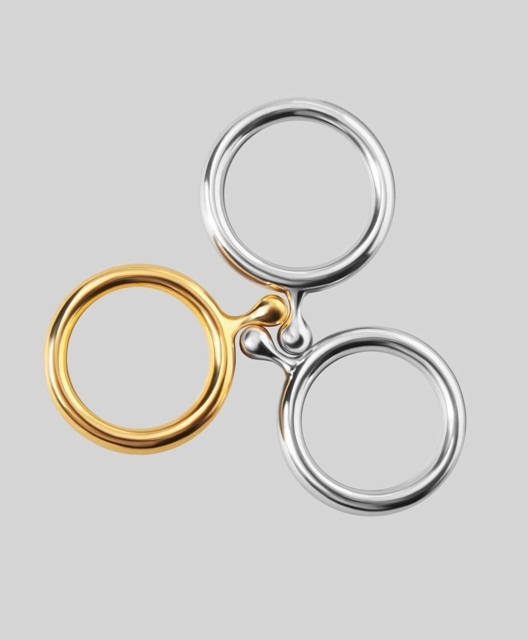 Кольцо alvaar из латуни и белого родия, 3 500 руб., кольцо alvaar Golden, 3 500 руб.
