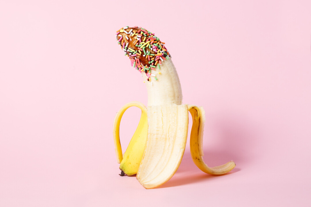 Сувенир банан в форме пениса, (0T-00008246)