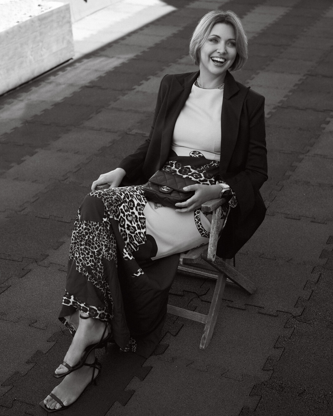 Пиджак: Alexander Terekhov Платье: YANINA