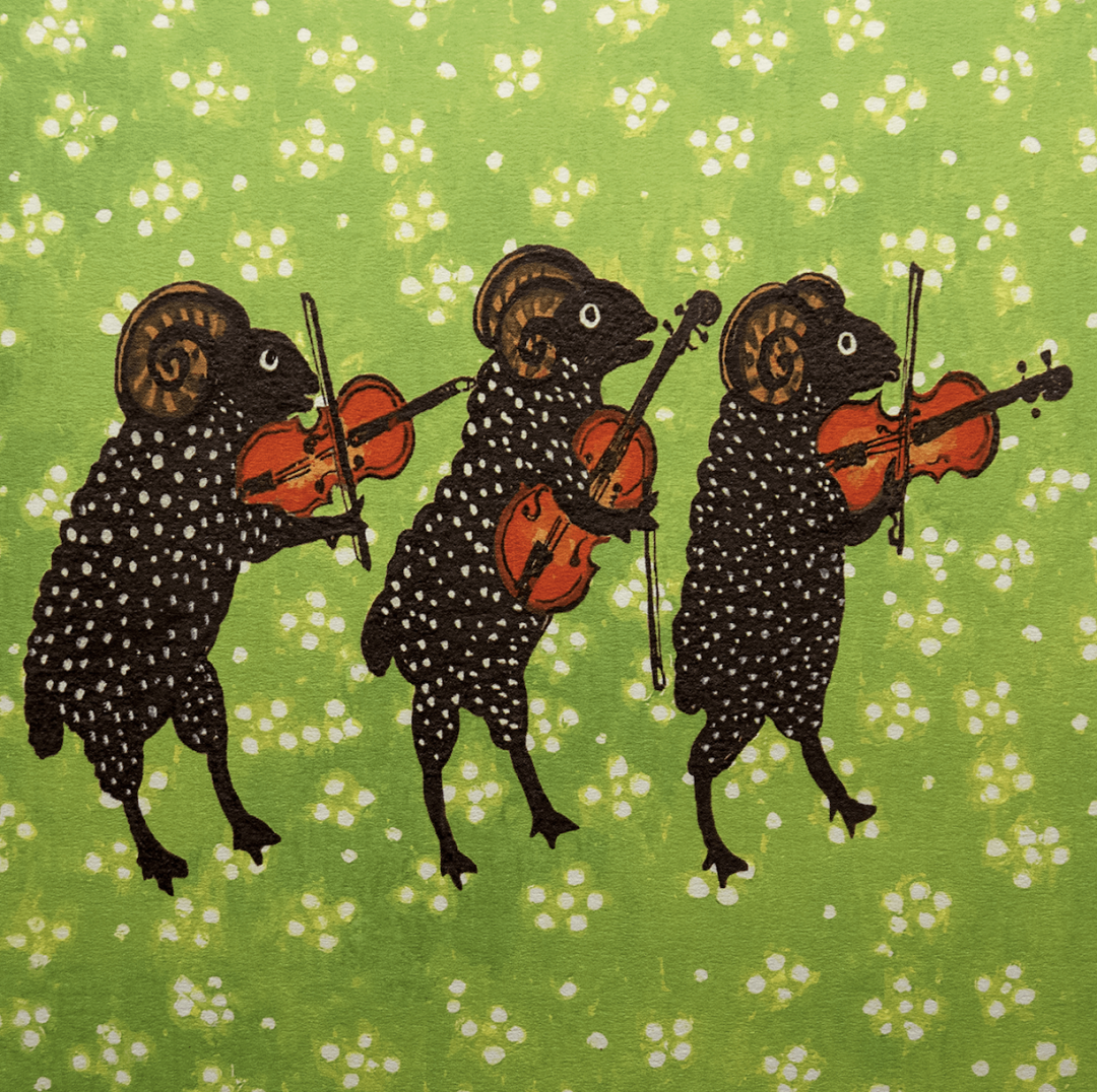 Открытка «Барашки»