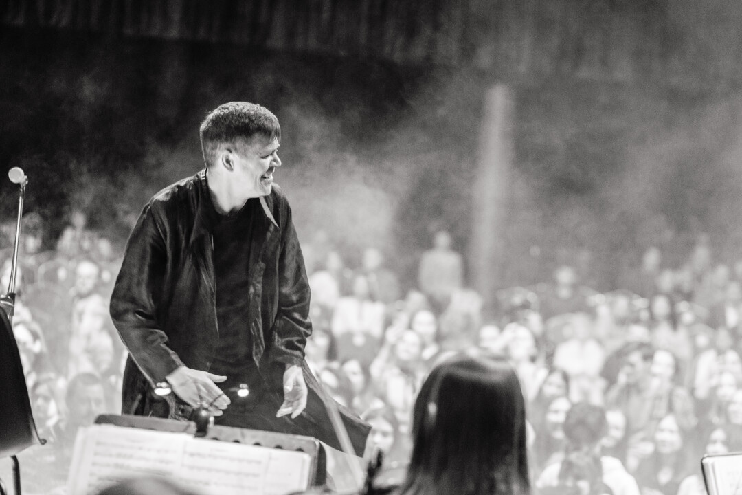 Линар Давлетбаев, фото с концерта Major orkestra