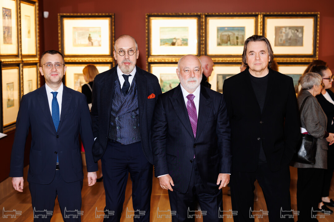 Виктор Вексельберг, Владимир Воронченко, Борис Пиотровский. Константин Эрнст