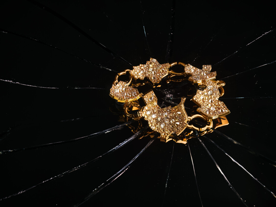 Чокер «Золотое яичко»