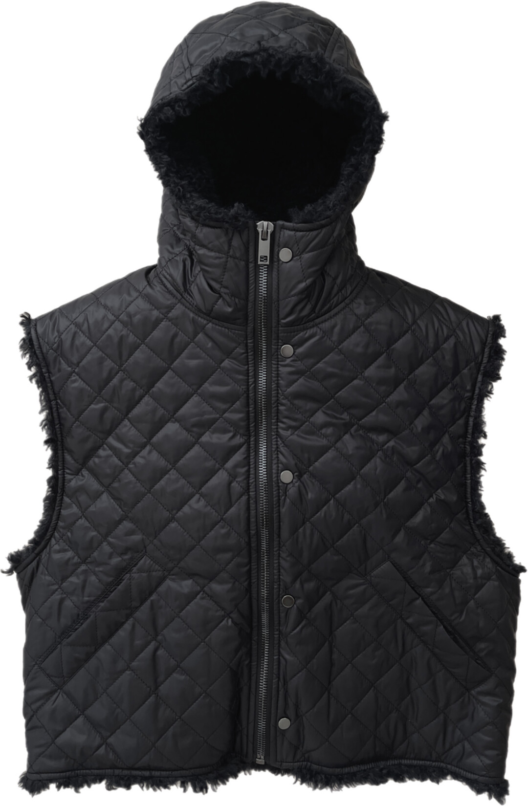 Стеганая тужурка с капюшоном Vatnique, 15 000 руб.