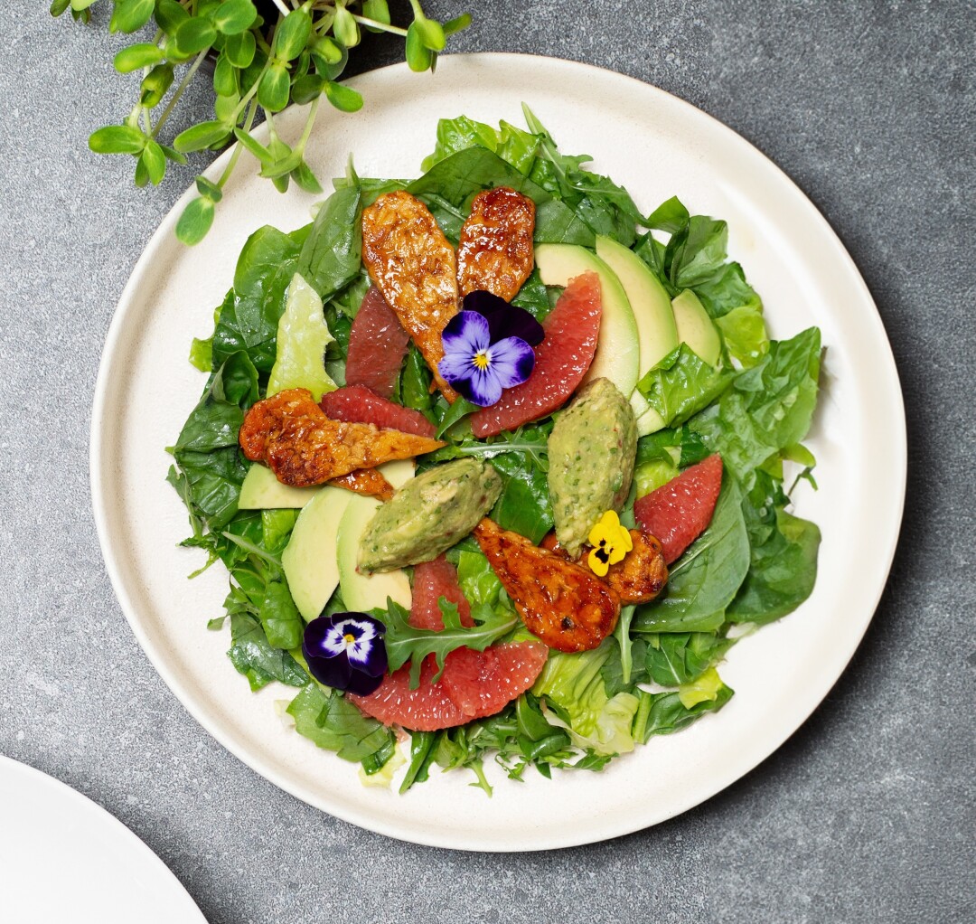 С грейпфрутом, авокадо и темпе в «Хорошие люди романтики»