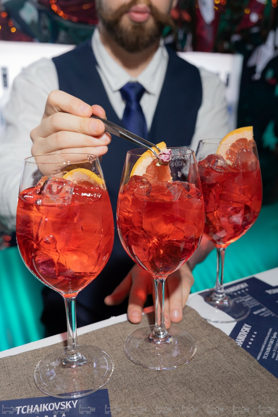 Официальный коктейль премии «Что где есть в Петербурге» — 2023 Tchaikovsky Spritz от Luding Group