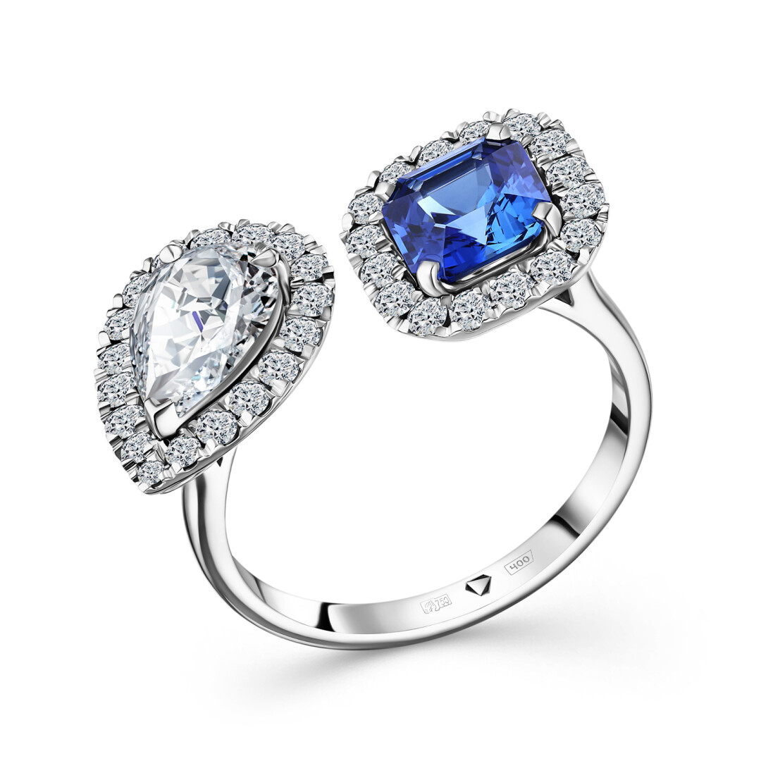 Кольцо ALROSA Diamonds, 1 898 600 руб.