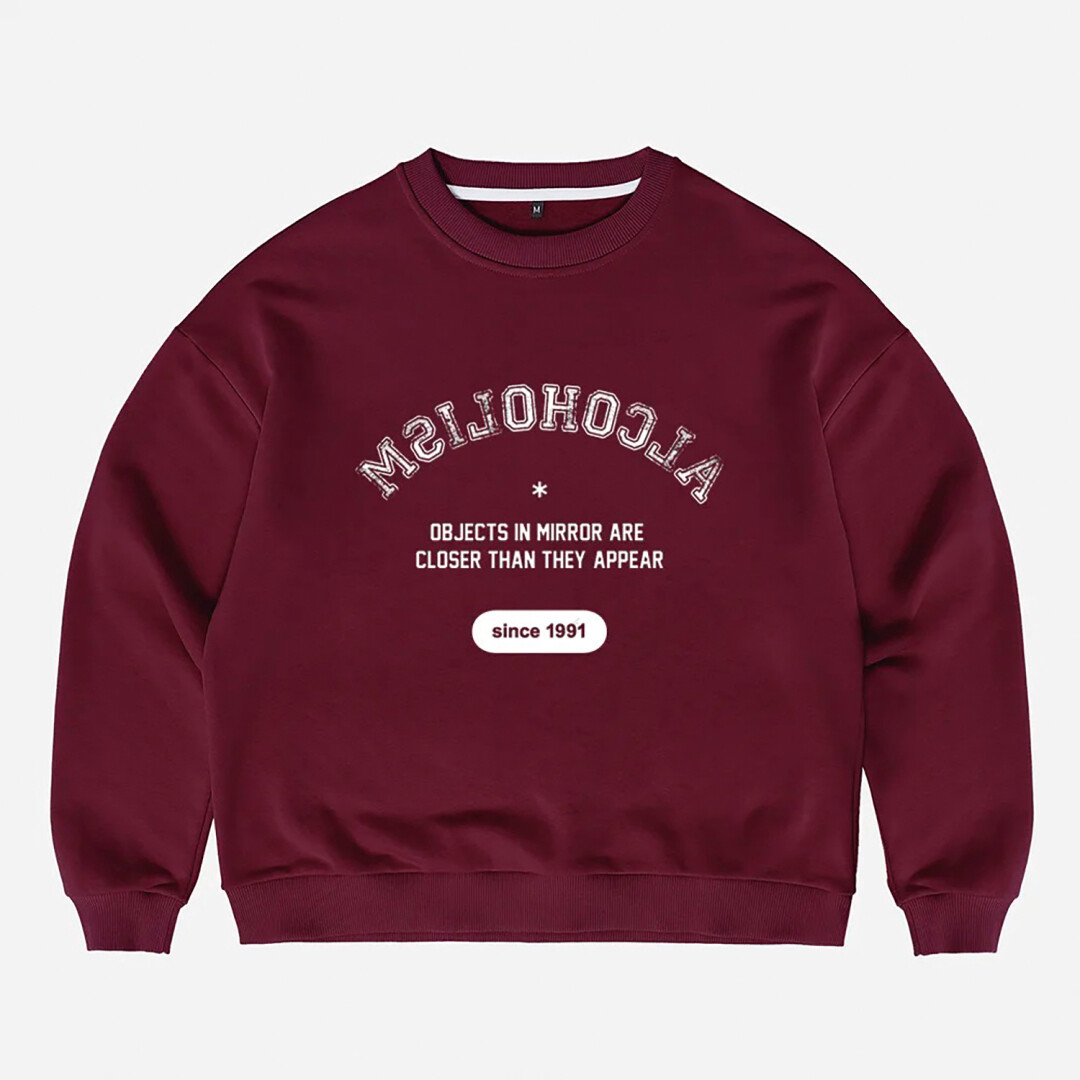 Свитшот Алкоголизм, 3 990 руб.