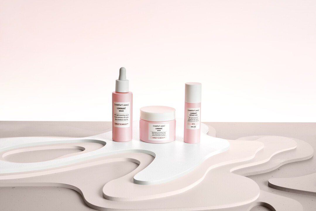 Сыворотка Luminant serum, 8 900 руб., крем Luminant creme, 8 500 руб., флюид Luminant defense fluid, 5 700 руб.