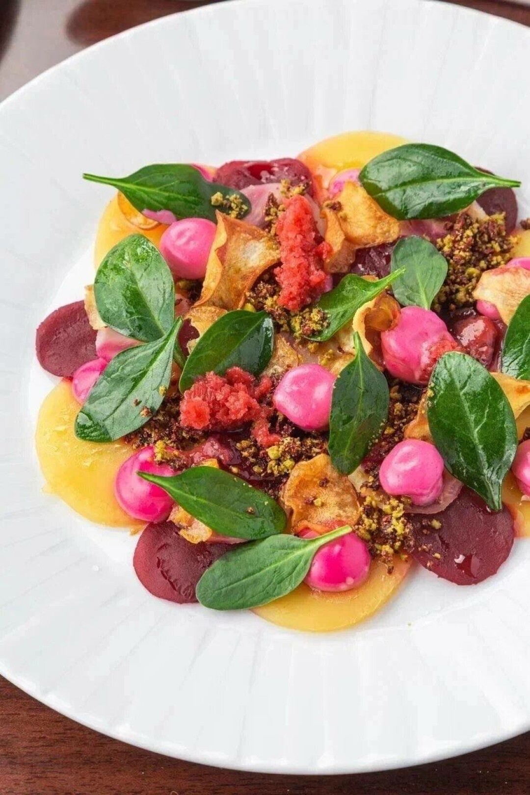 Карпаччо из свеклы Percorso