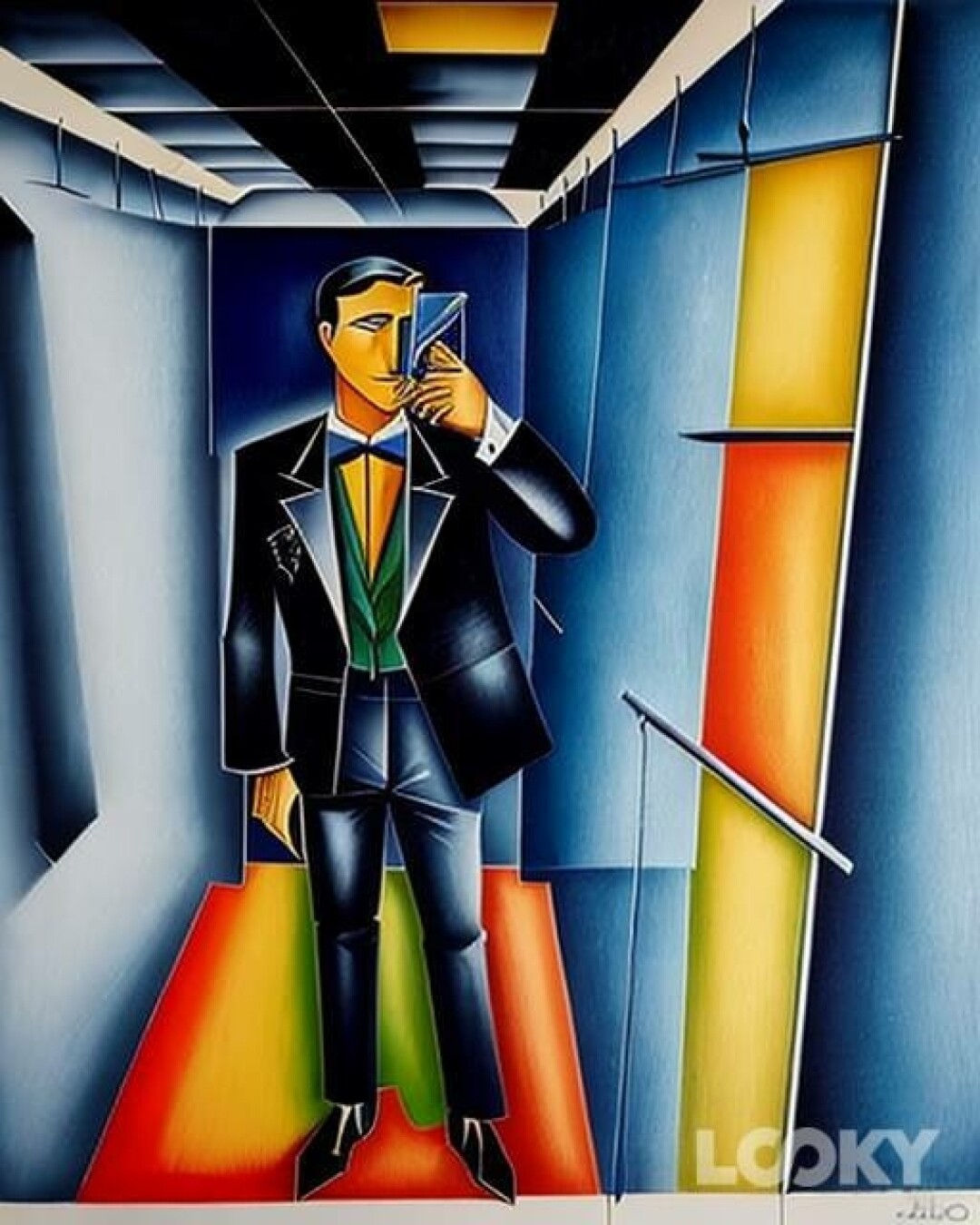 Нейрофильтр в стиле Пикассо