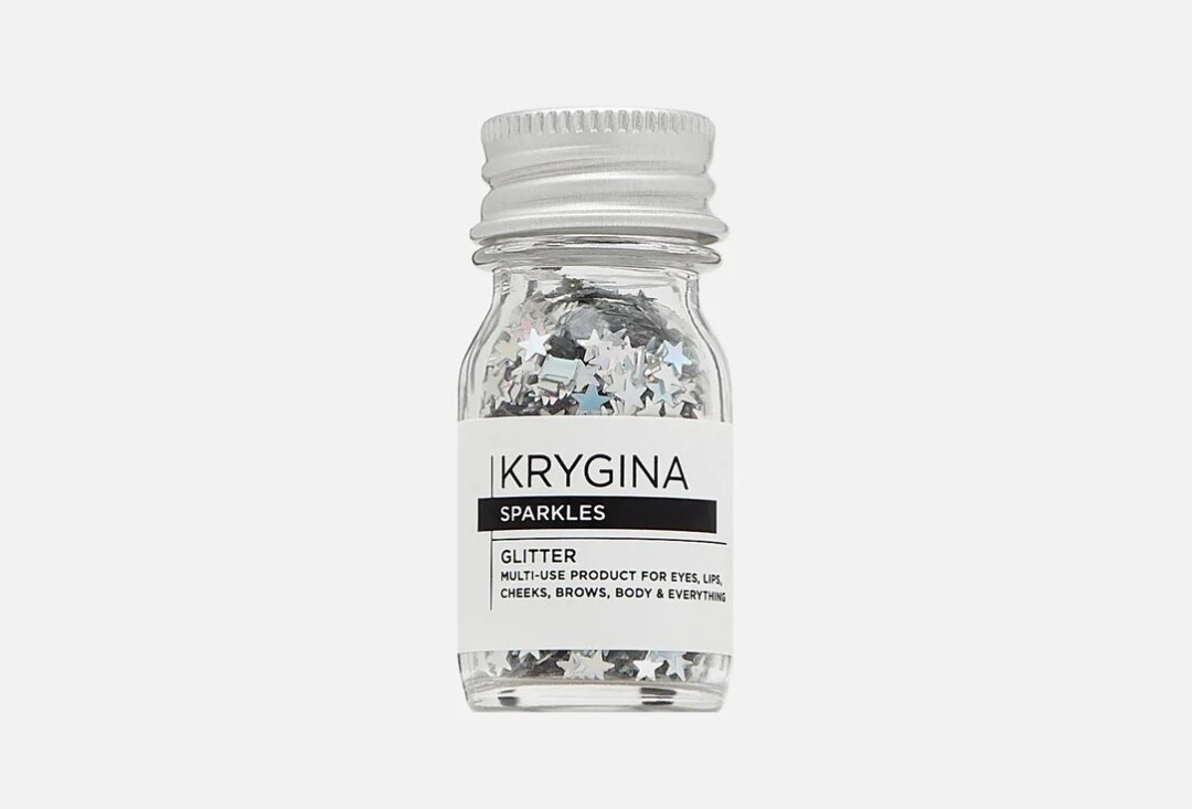 Блестки для лица и тела Krygina Cosmrtics, Золотое Яблоко, 500 руб.