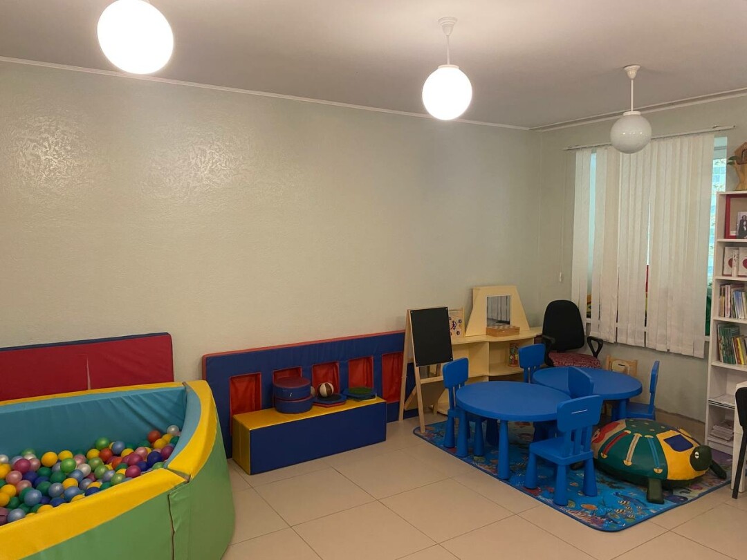 Комната для беседы с несовершеннолетними, подвергшихся насилию