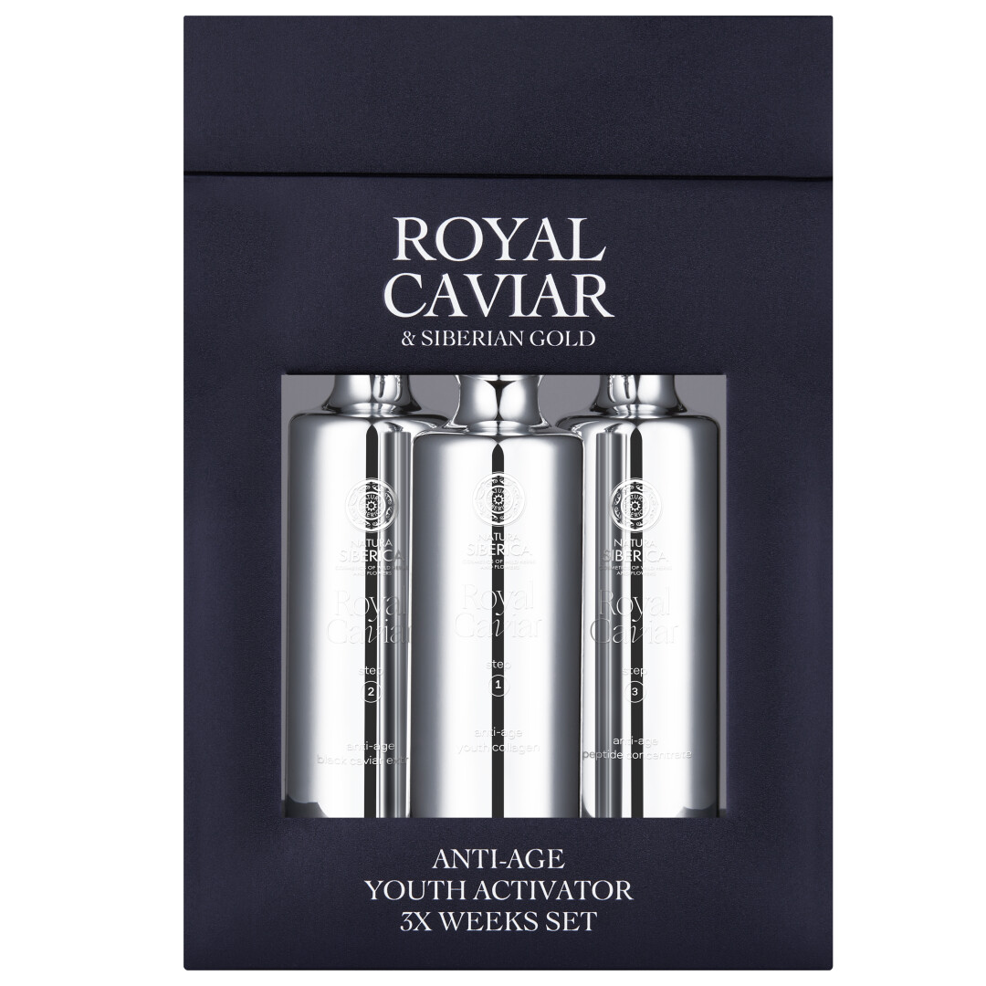 Набор косметики anti-age Natura Siberica Royal Caviar, 4 500 руб.