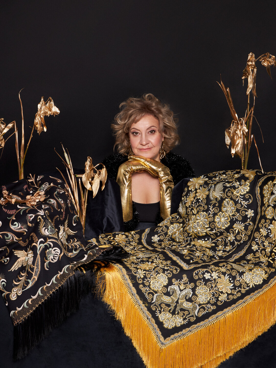 Наталья Сергеева, главный художник фабрики «Городецкая золотная вышивка»