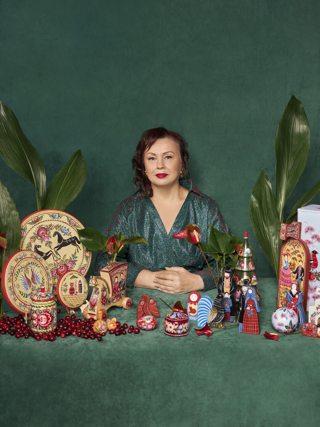 Наталья Приваловская, главный художник фабрики «Городецкая роспись»