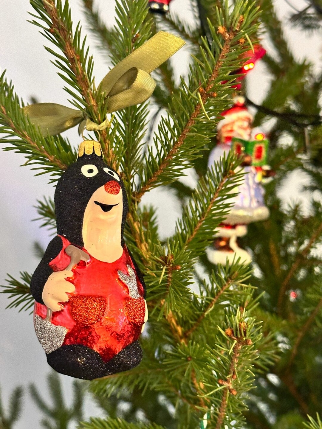 Елочная игрушка из Чехии