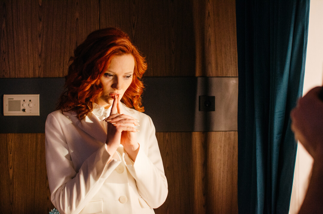 Актриса Анастасия Речистер, исполнила роль Фемиды